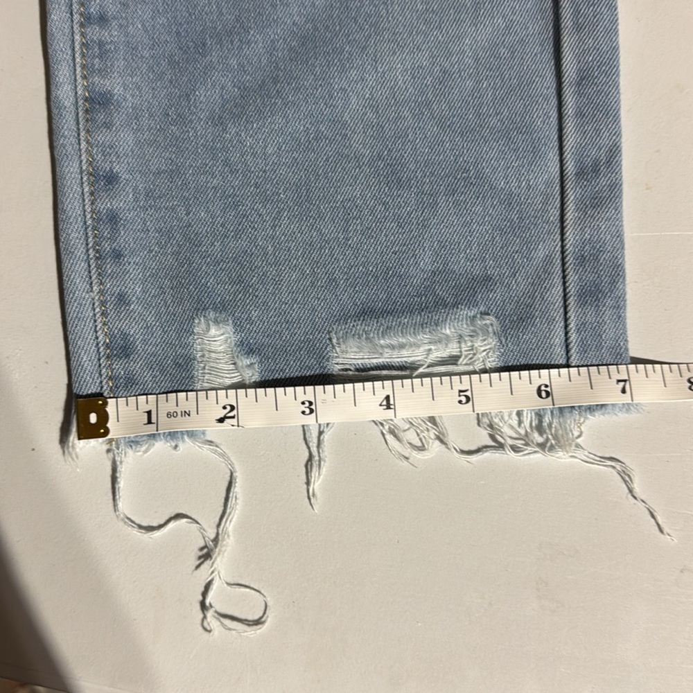 Brand New without tags | Women's high waisted | distressed jeans | size Medium - Picture 10 of 13